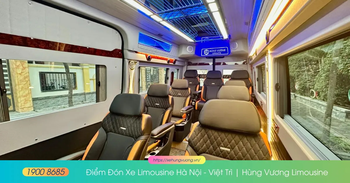 diem don xe limousine ha noi viet tri