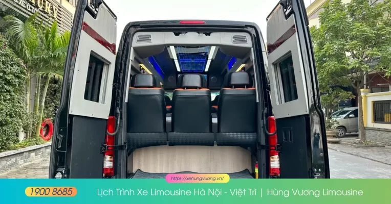 lich trinh xe limousine ha noi viet tri