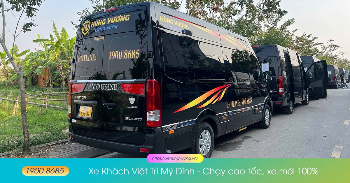 Xe khách việt trì mỹ đình
