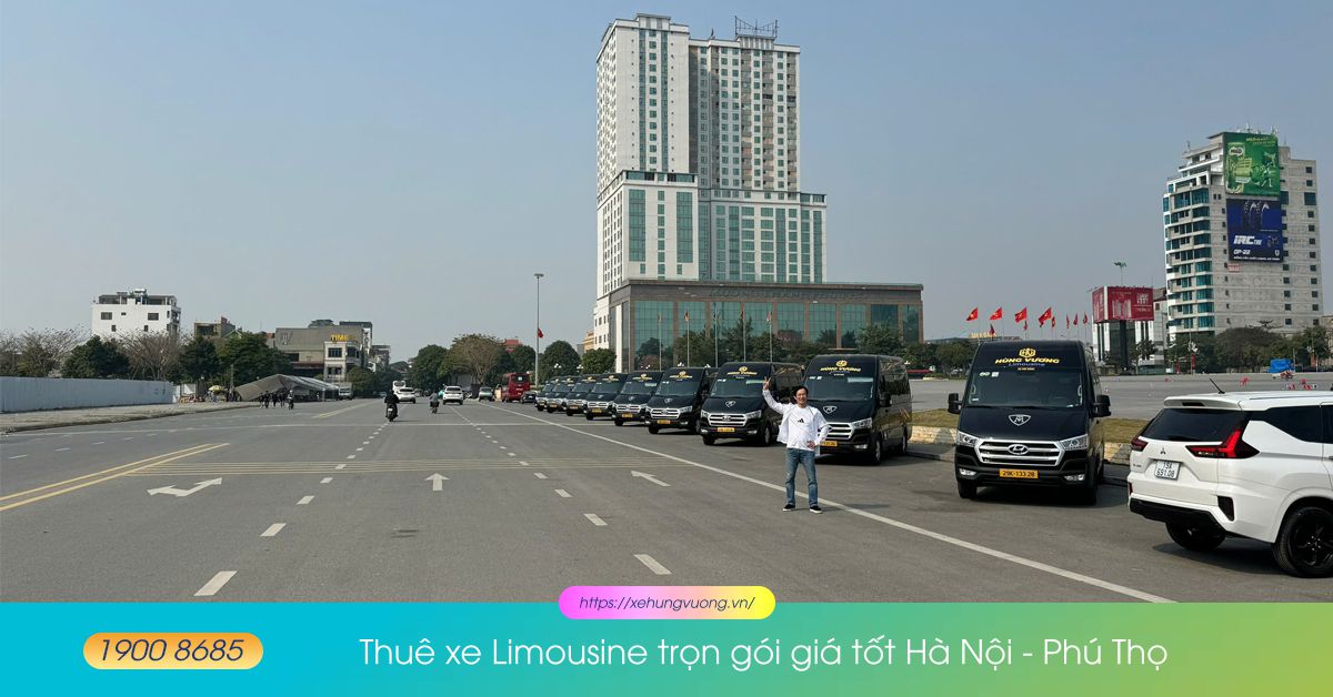 Thue xe Limousine tron goi gia tot Ha Noi Phu Tho