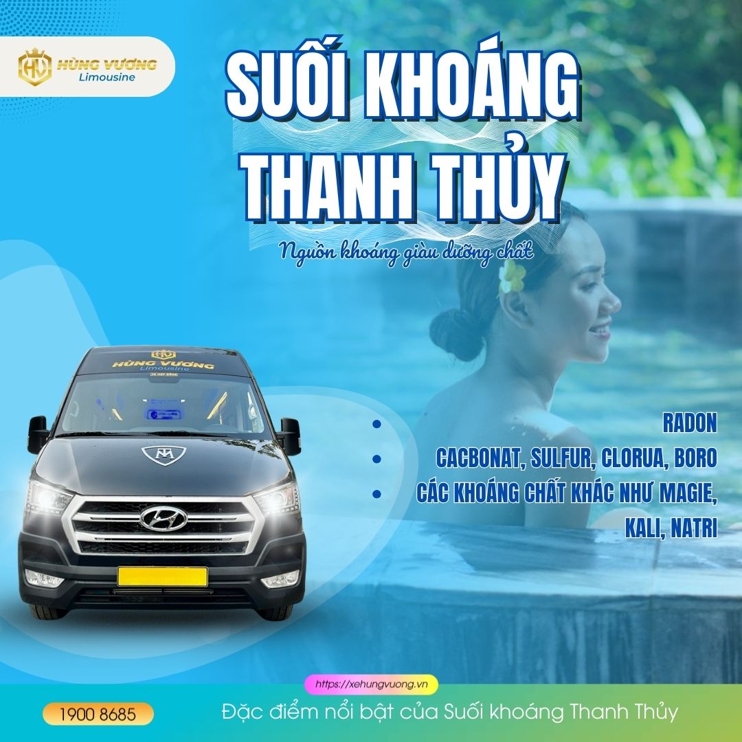 Suối khoáng Thanh Thủy - Điểm đến nghỉ dưỡng hot nhất Phú Thọ 2 Đặc điểm nổi bật của Suối khoáng Thanh Thủy