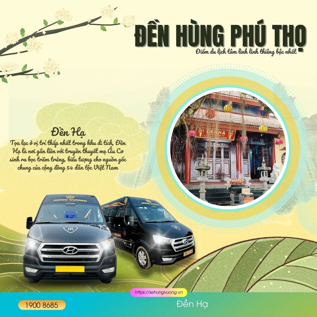 Đền Hùng Phú Thọ - Điểm du lịch tâm linh linh thiêng bậc nhất 3 Đền Hạ
