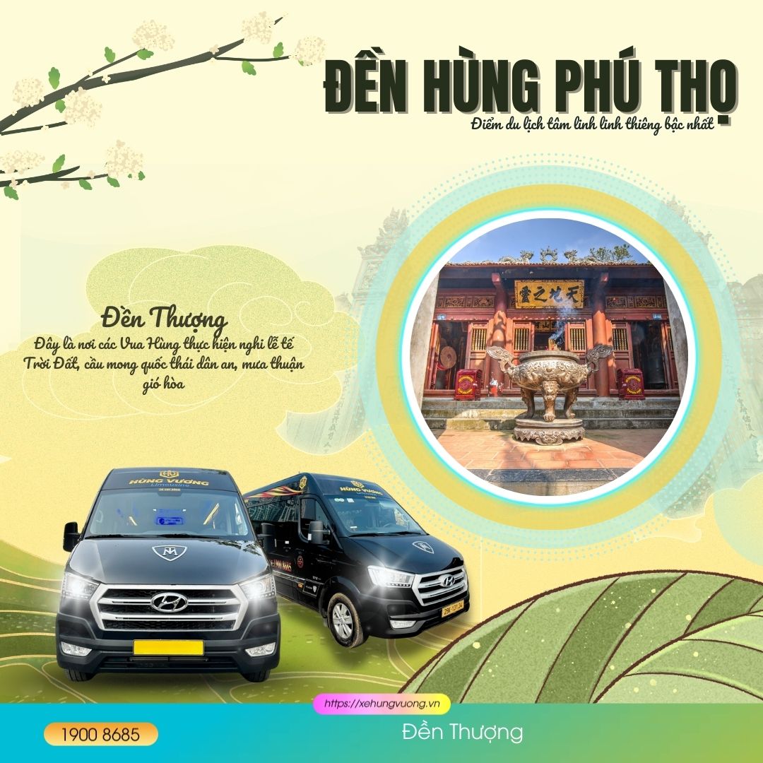 Đền Hùng Phú Thọ - Điểm du lịch tâm linh linh thiêng bậc nhất 5 Đền Thượng